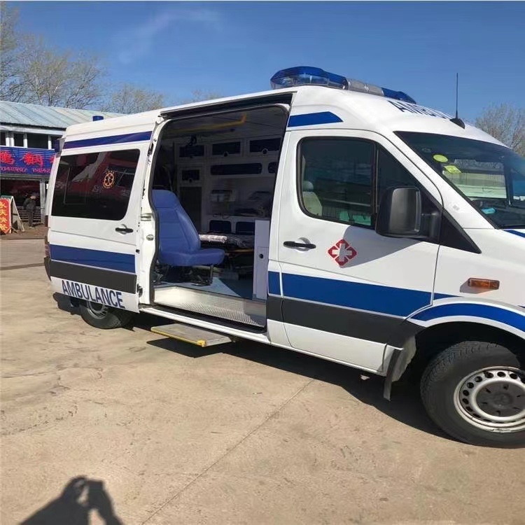金口河私人长途救护车出租转院回家